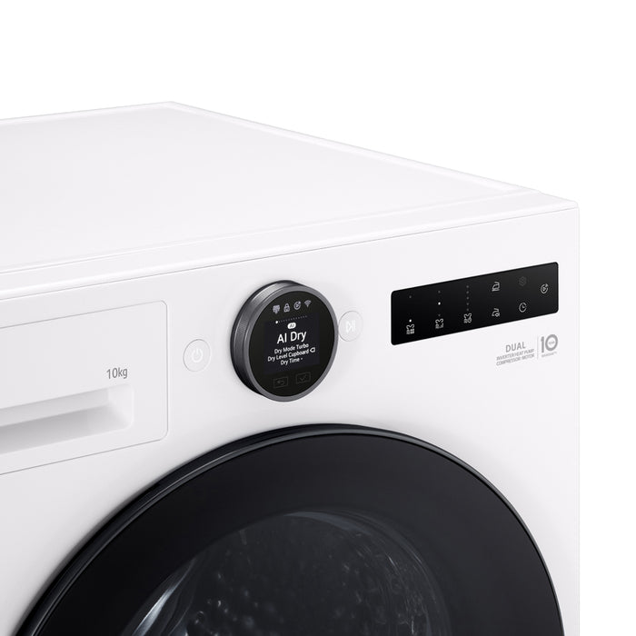 Сушилня LG RHX7010TWB КОНДЕНЗАЦИОННА С ТЕРМОПОМПА, 10.0 kg