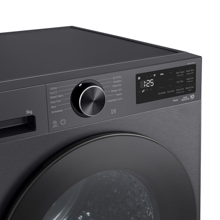 Сушилня LG RHX5009TBB КОНДЕНЗАЦИОННА С ТЕРМОПОМПА, 9.0 kg