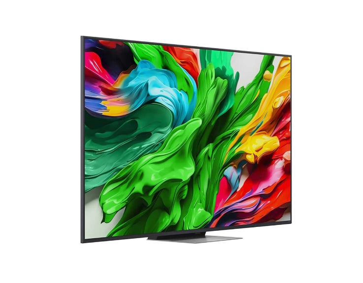 LG 65QNED87A3B, 65" 4K QNED MiniLED HDR Smart TV, 100Hz, 3840x2160, DVB-T2/C/S2, Alpha 8 AI процесор 4K, HDR 10, webOS 25 ThinQ, FreeSync, VRR 120Hz, Multi View, 4K Upscaling, Wi-Fi 6, Гласово управление, BT 5.3, AirPlay 2, CI, HDMI eARC, SPDIF, Сребрист