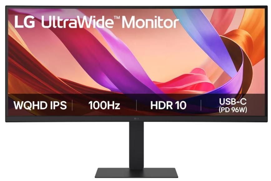 Монитор LG - UltraWide 34U650A-B, 34'', WQHD, IPS, Curved, Black