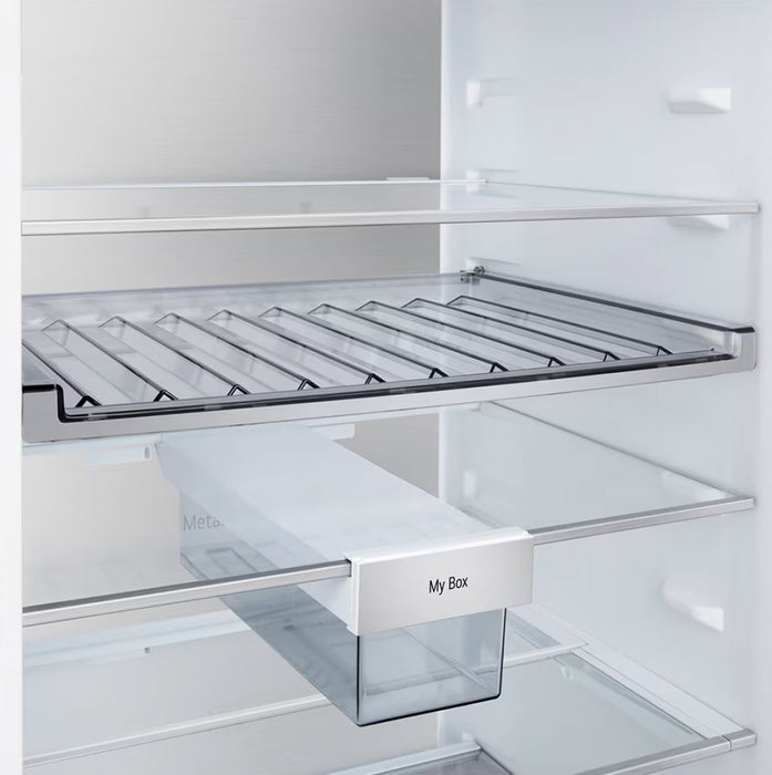 Хладилник с фризер LG GBBS726CSW + Почистващ препарат Electrolux M3RCS300 0.5 л. за хладилници