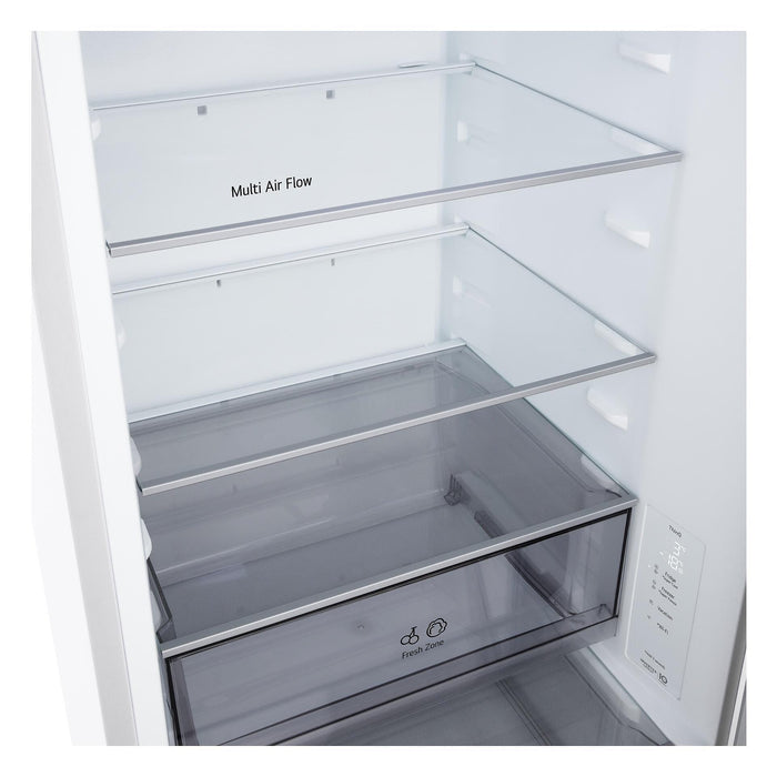 Хладилник с фризер LG GBBSJ10DSW , 333 l, D , No Frost , Бял