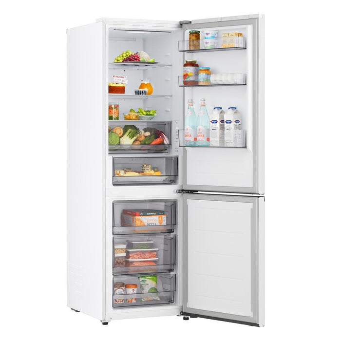 Хладилник с фризер LG GBBSJ10DSW , 333 l, D , No Frost , Бял
