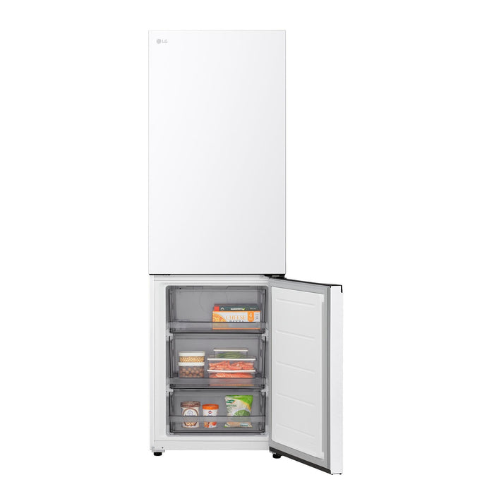 Хладилник с фризер LG GBBSJ10DSW , 333 l, D , No Frost , Бял
