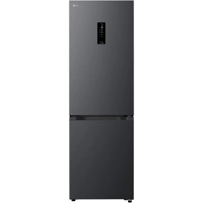 Хладилник с фризер LG GBBSJ11DEP , 333 l, D , No Frost , Черен инокс