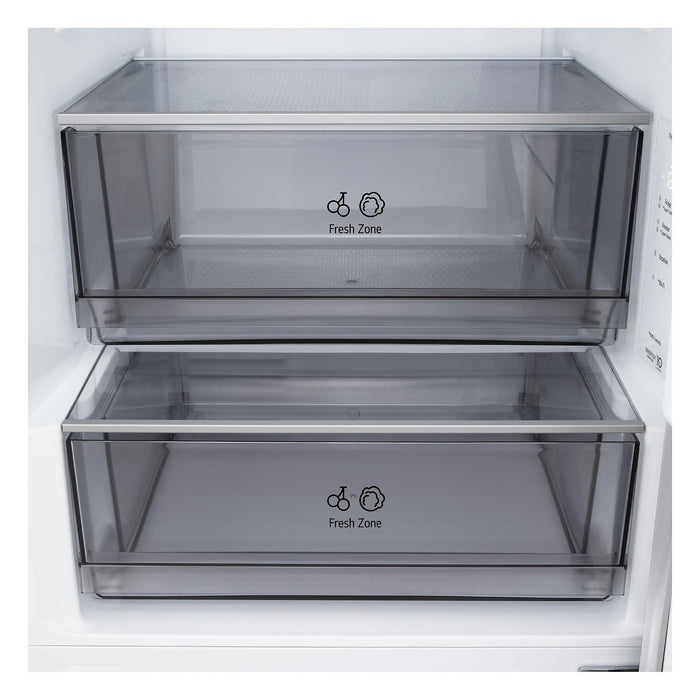 Хладилник с фризер LG GBBSJ20EPY , 375 l, E , No Frost , Инокс