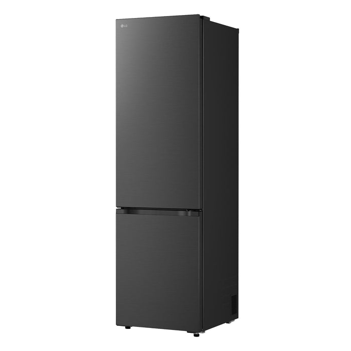 Хладилник с фризер LG GBBSJ2CCEP , 375 l, C , No Frost , Черен инокс