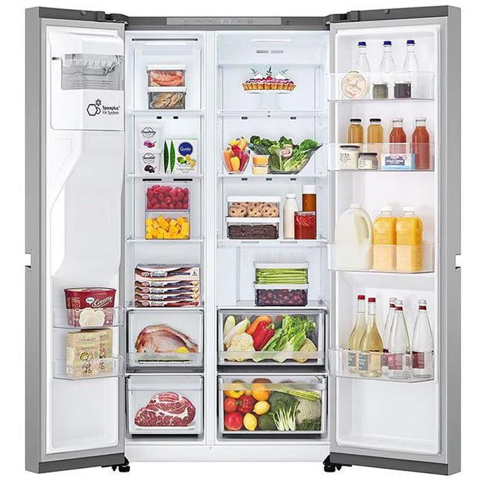 Хладилник Side-by-Side LG GSLC40PYPE , 638 l, E , No Frost , Инокс