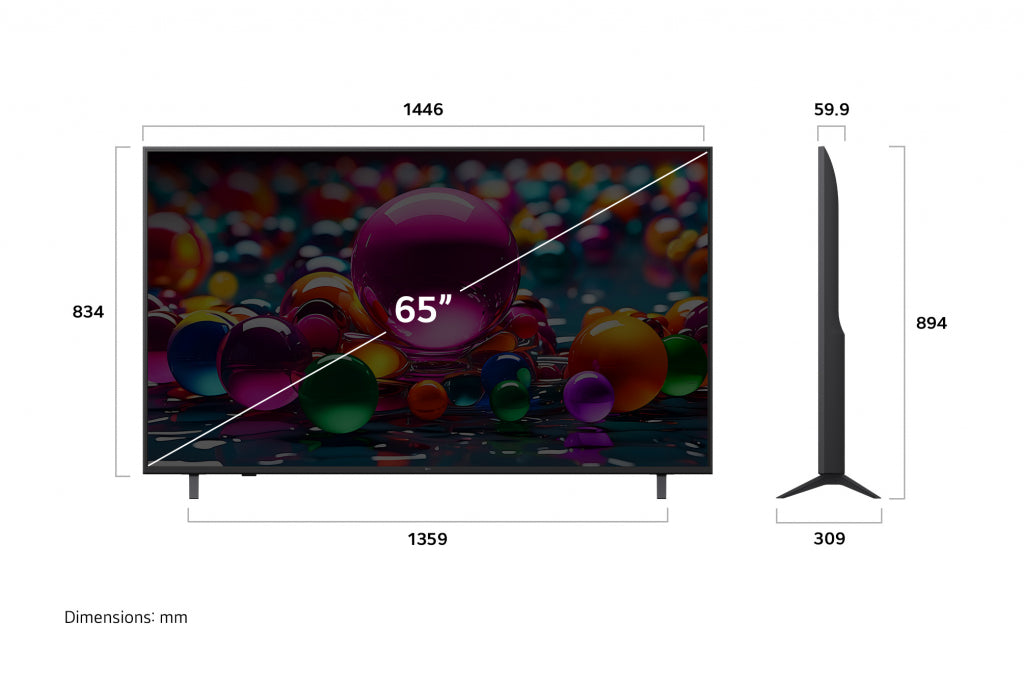 Телевизор LG LED 65UA75003LA