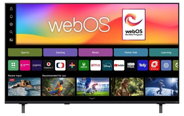 Смарт телевизор LG - 55NU8E0B3LA, 55'', 4K HDR UHD, NanoCell, AI Alpha 7, HDR 10, ThinQ AI, 4K Super Upscaling, черен