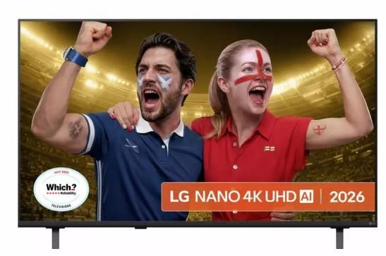Смарт телевизор LG - 50NU8E0B3LA, 50'', LED, 4K, NanoCell, черен