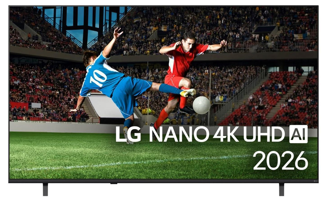 Смарт телевизор LG - 50NU8E0B3LA, 50'', LED, 4K, NanoCell, черен