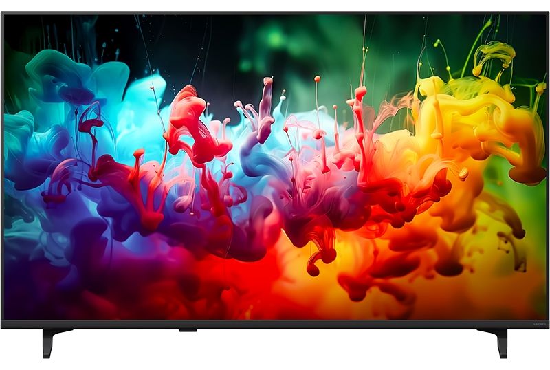 Смарт телевизор LG - 55QNED70B3C, 55", QNED, 4K UHD, черен