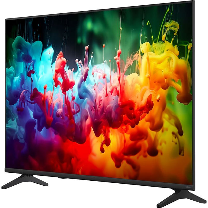 Смарт телевизор LG - 55QNED70B3C, 55", QNED, 4K UHD, черен