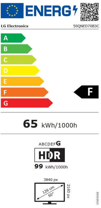 Телевизор LG LED 50QNED70B3C