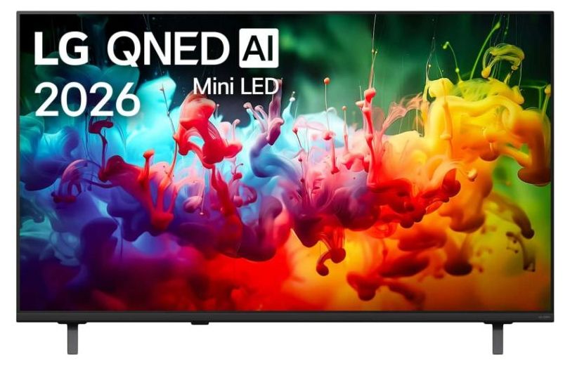 Смарт телевизор LG - 50QNED71B3B, 50", QNED, Mini LED, 4K, черен