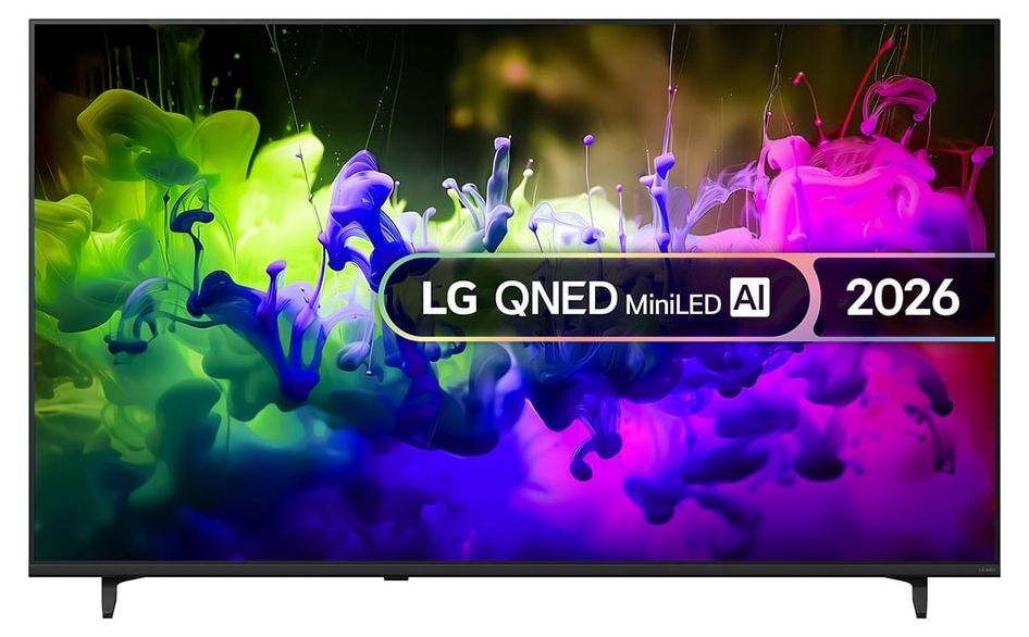 Смарт телевизор LG - 65QNED71B3B, 65", QNED, MiniLED, 4K, черен
