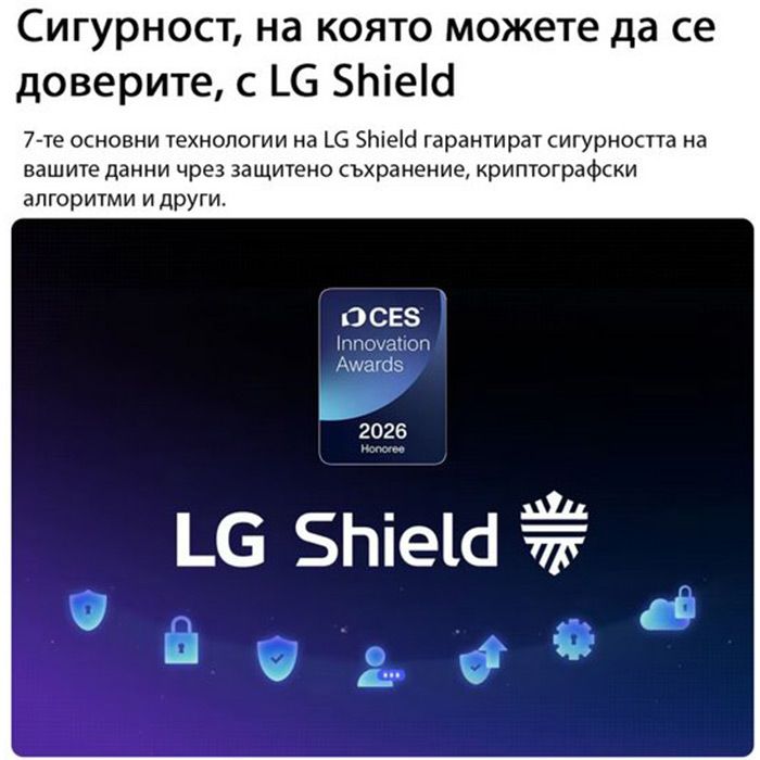 Телевизор LG OLED77C61LA, OLED evo C6 77", AI, 4K, Smart TV (2026)