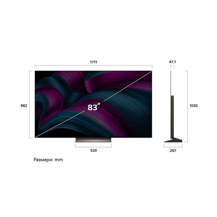 Телевизор LG OLED 83C51LA