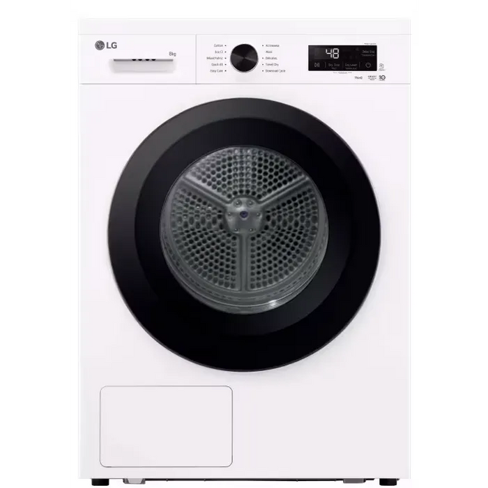 Сушилня LG RHX1008NWK , 8 kg, C , Бял