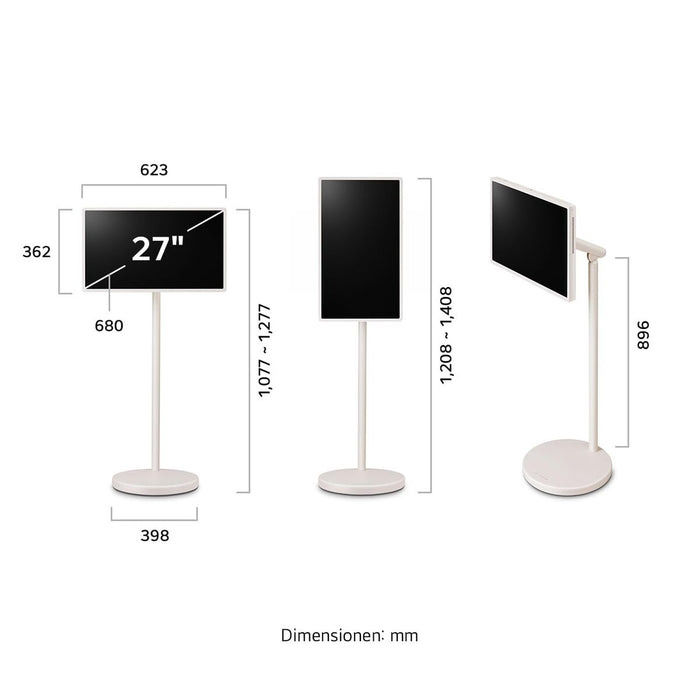 Смарт телевизор LG 27LX6TDGA LCD 27" LED TFT Multi-touch