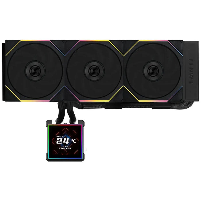 Охладител за процесор Lian Li HydroShift II LCD-S 360TL RGB - Черен