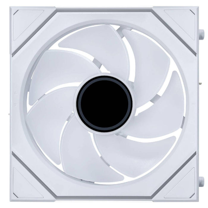 Вентилатор Lian Li UNI FAN SL-INF Wireless ARGB PWM - Reverse Blade, 120 mm Бял