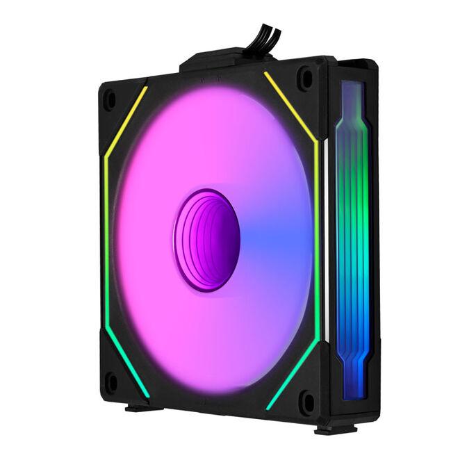Комплект Вентилатори Lian-Li UNI SL-INF 120 ARGB Reverse Blade PWM + Контролер - Black