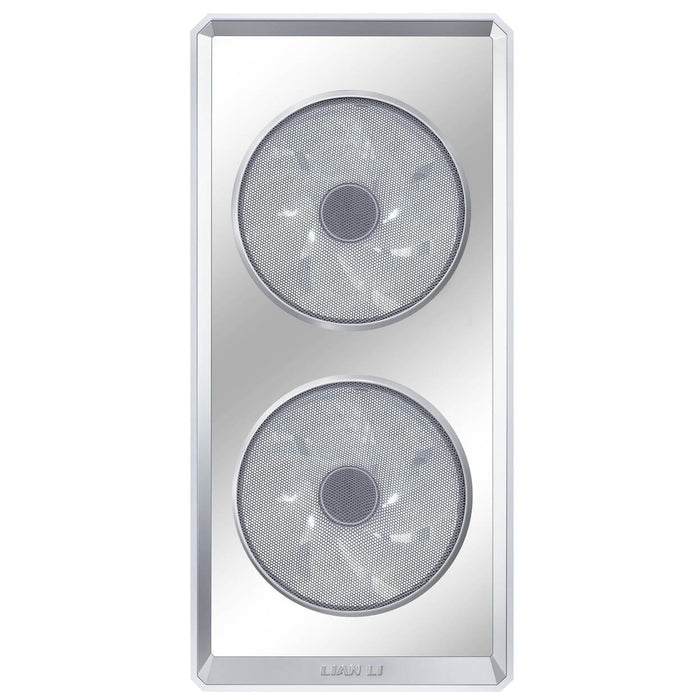 Кутия Lian Li LANCOOL 217 INF RGB Mid-Tower, Tempered Glass - Бял