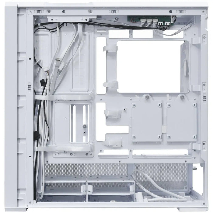Кутия Lian Li LANCOOL 217 INF RGB Mid-Tower, Tempered Glass - Бял