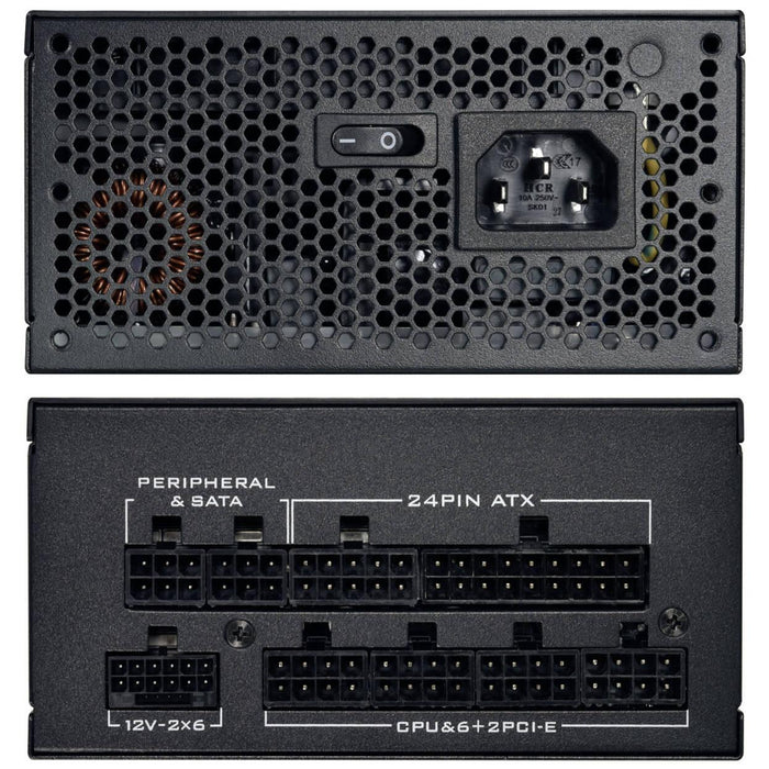 Захранващ блок Lian Li SP850 V2 Black 850W 80+ Gold PCIe 5.1, ATX 3.1