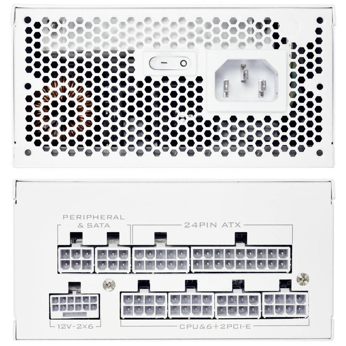 Захранващ блок Lian Li SP850 V2 White 850W 80+ Gold PCIe 5.1, ATX 3.1