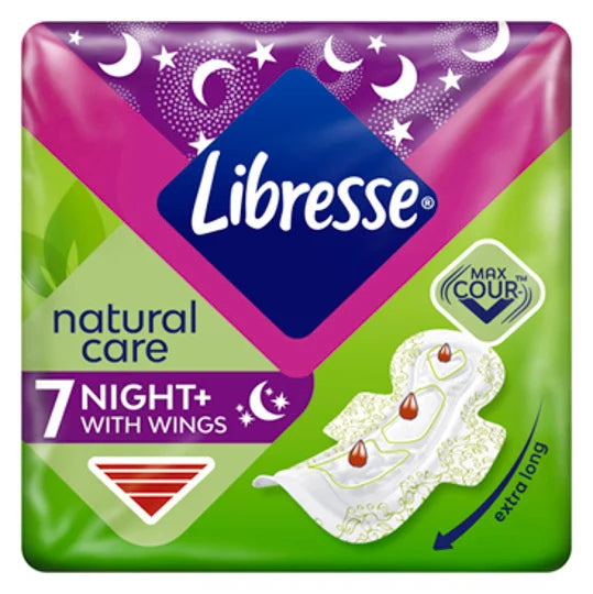 Дамски превръзки Natural Care Night, 7 бр