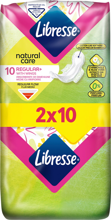 Дамски превръзки Natural Care, 20 бр