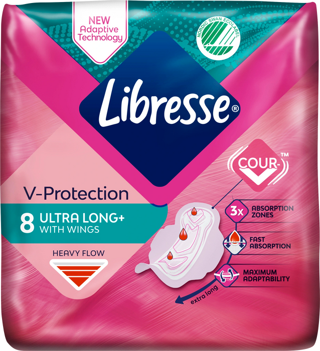 Дамски превръзки Ultra Long, 8 бр