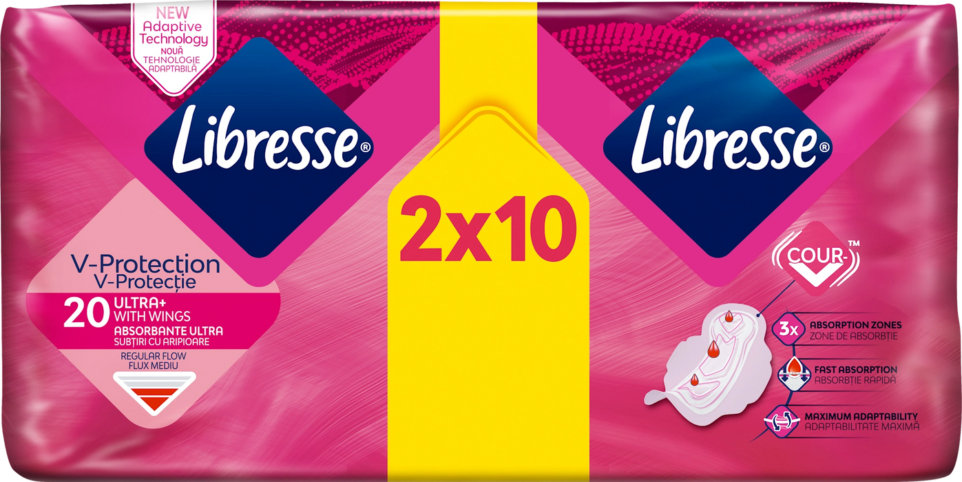 Дамски превръзки Ultra Normal Duo, 20 бр