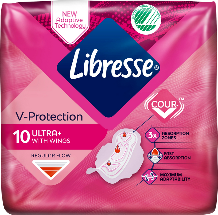 Дамски превръзки Ultra normal+, 10 бр