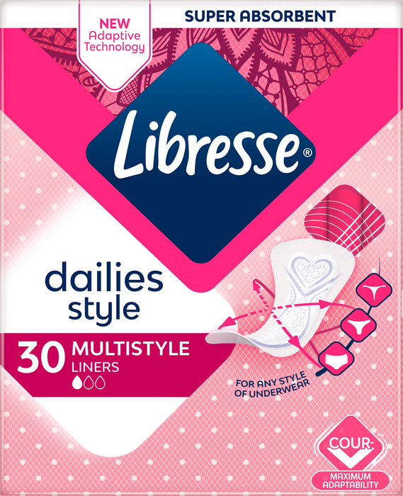 Ежедневни дамски превръзки Multistyle Normal, 30 бр