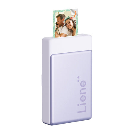 Преносим фотопринтер LIENE Pearl N200 Pro 2x3" (лилав)