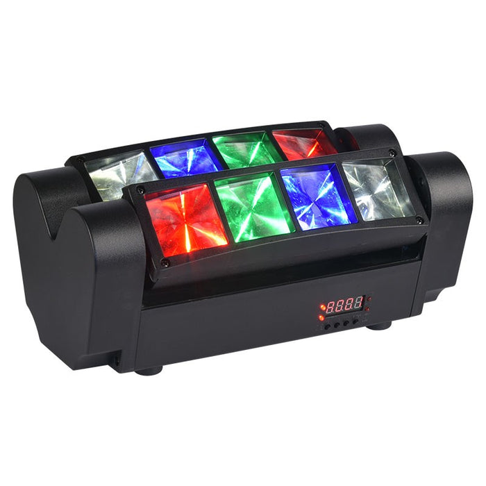 LIGHT4ME Spider MKII Turbo - 8x3W RGBW LED ефект