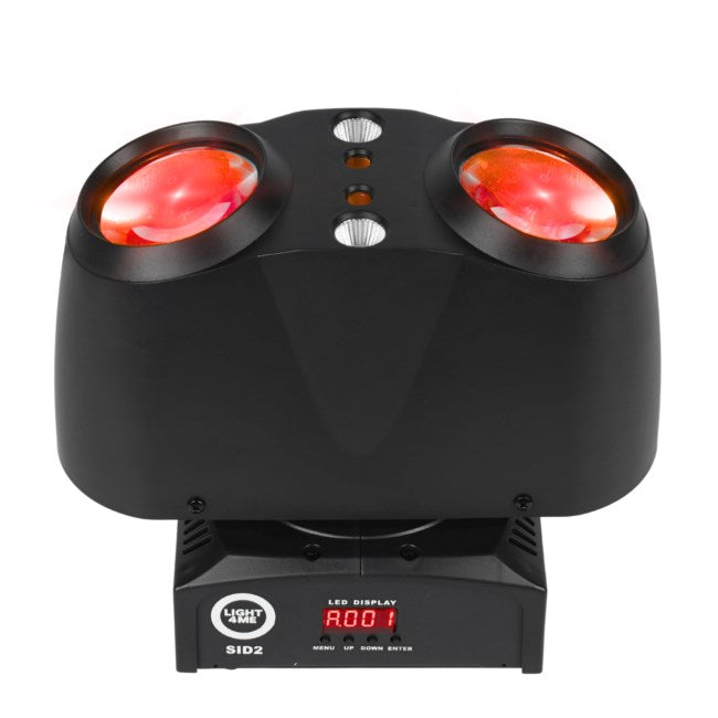 Light4Me SID2 - 4-в-1 LED многоефектна светлина + лъч/лазер/стробоскопичен ефект