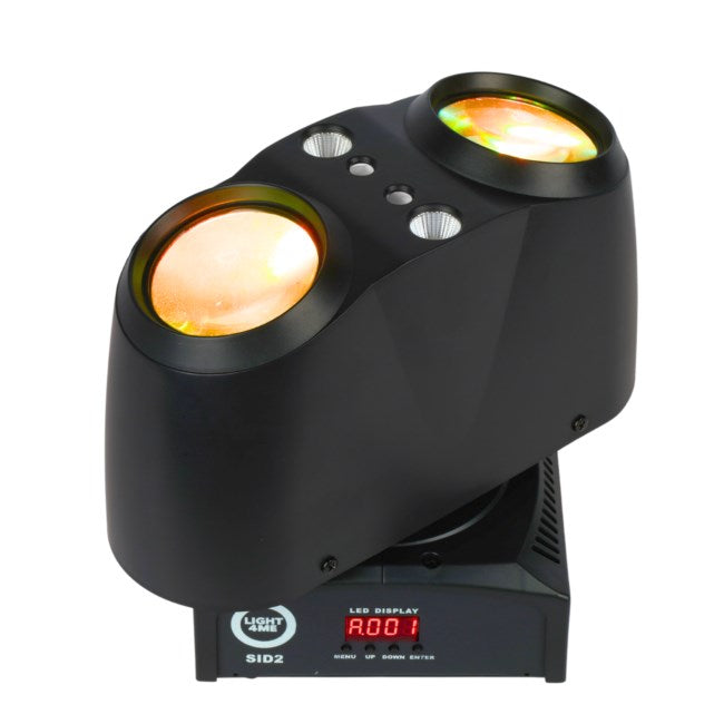 Light4Me SID2 - 4-в-1 LED многоефектна светлина + лъч/лазер/стробоскопичен ефект