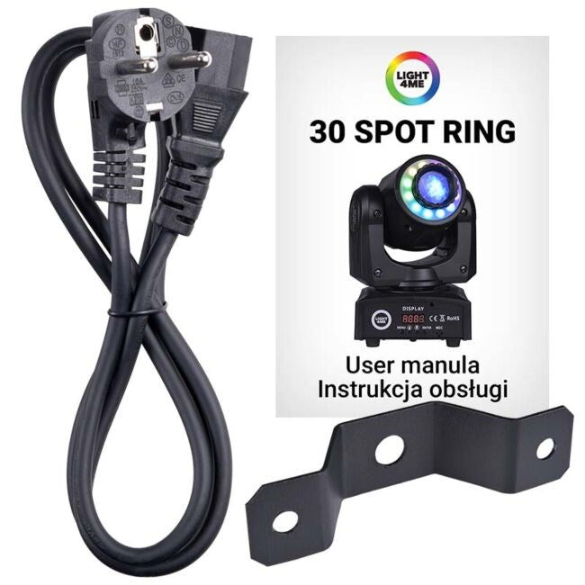 LIGHT4ME Spot Ring 30 - LED движеща се глава