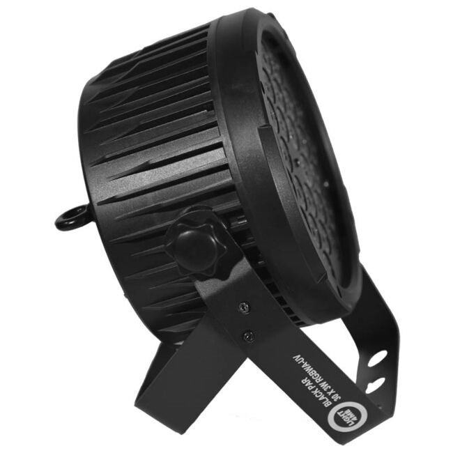 LIGHT4ME BLACK PAR 30x3W RGBA-UV LED - LED сценичен прожектор