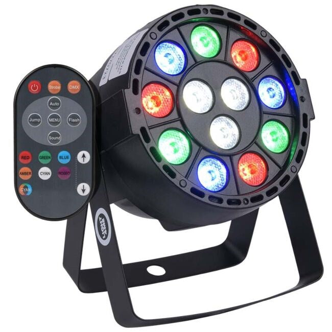 LIGHT4ME P12 LED PAR RGBW - сценично осветление с дистанционно управление