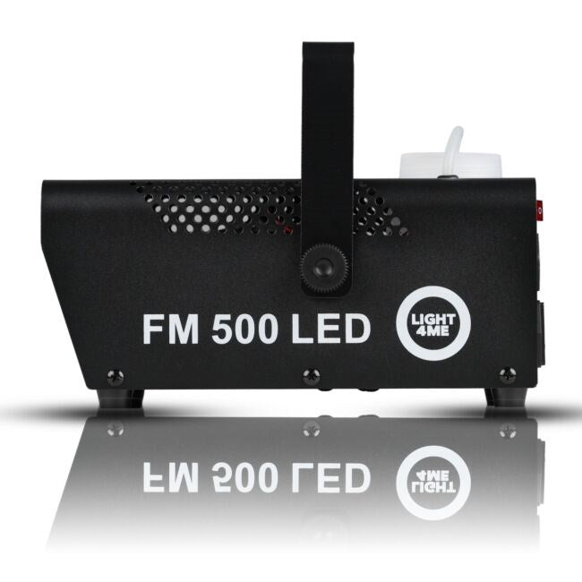 LIGHT4ME FM 500 LED V2 - 500W машина за дим/мъгла с 3x1W RGB светлинен ефект