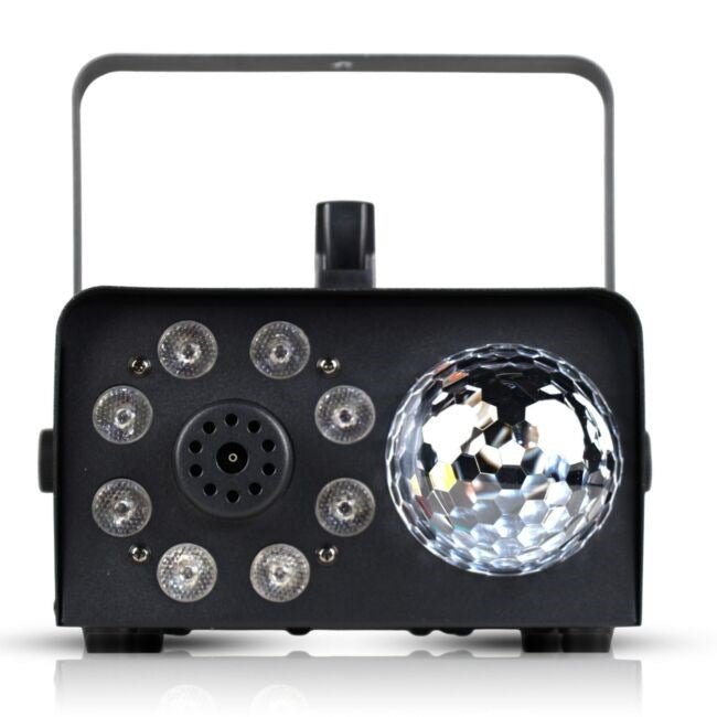LIGHT4ME Fog 600W LED Ball - машина за дим и мъгла с подсветка и димен ефект + диско топка