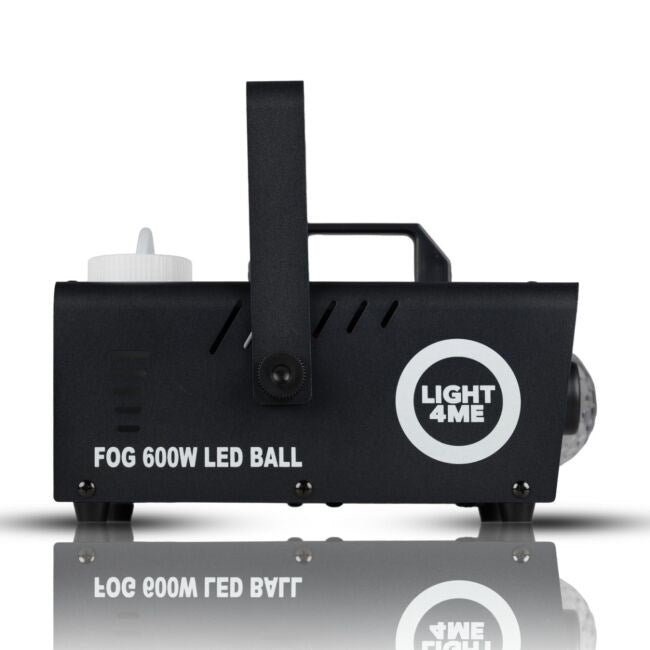 LIGHT4ME Fog 600W LED Ball - машина за дим и мъгла с подсветка и димен ефект + диско топка