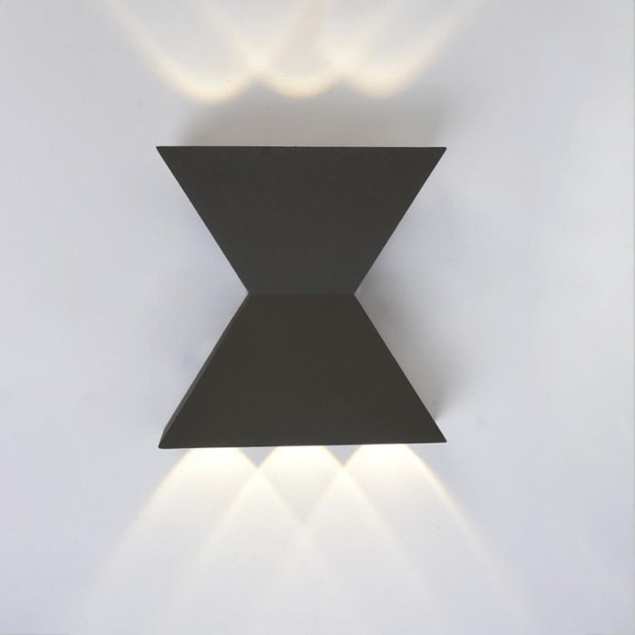 LED ФАСАДЕН АПЛИК ALPHA 6X1W СИВ