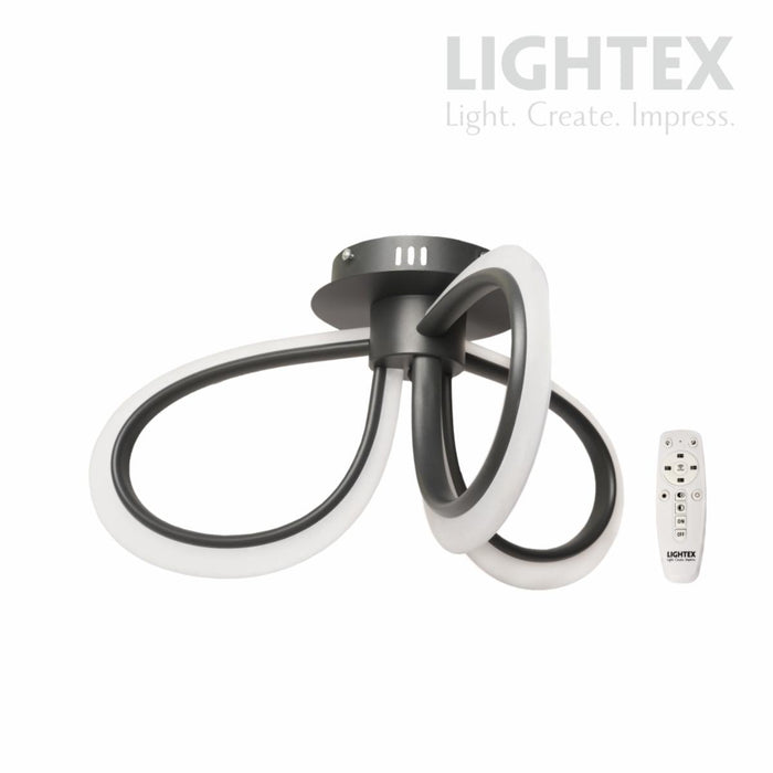 LED ПОЛИЛЕЙ OLYMPIA 40W ЧЕРЕН LIGHTEX